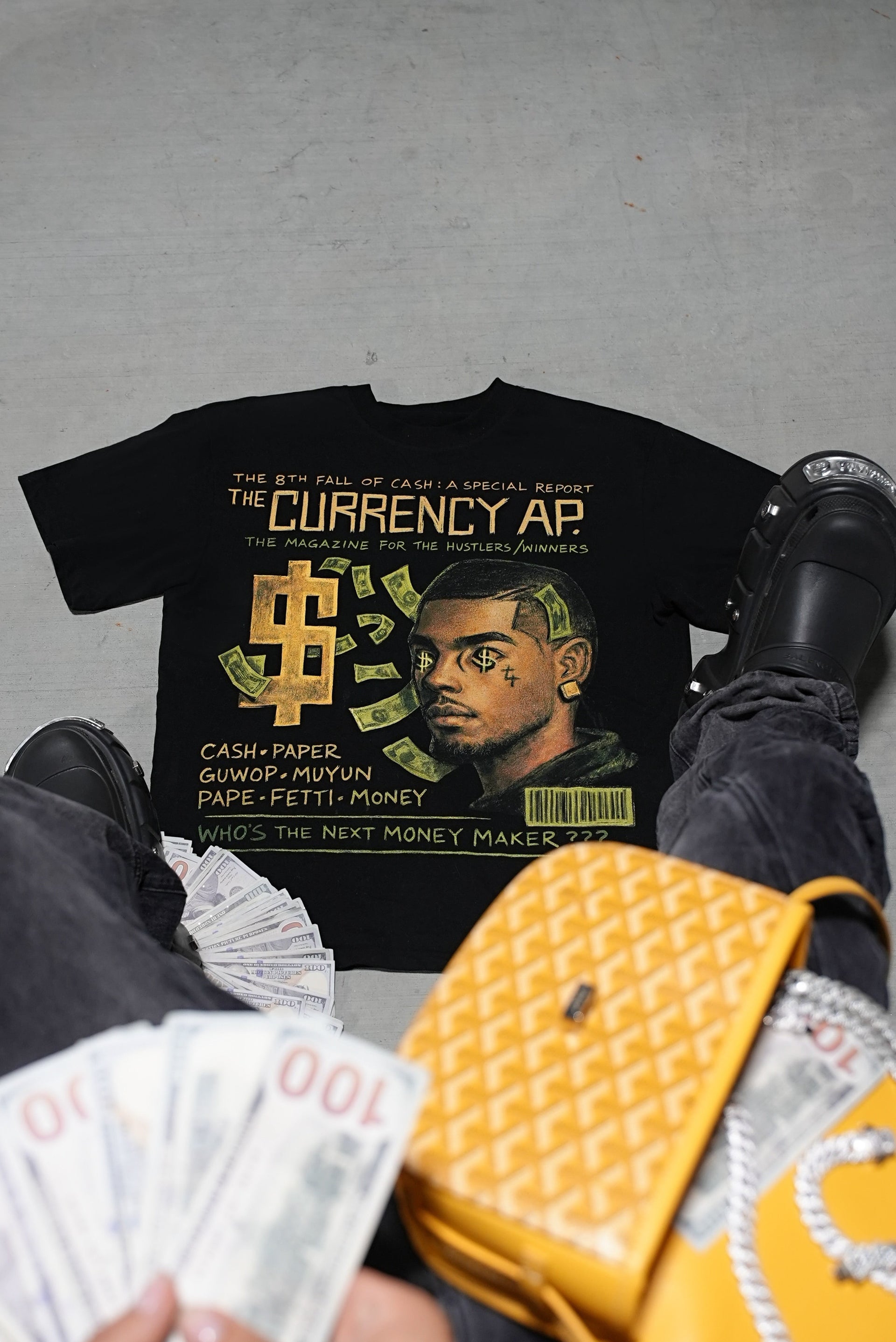 Hustlers Magazine-Tee