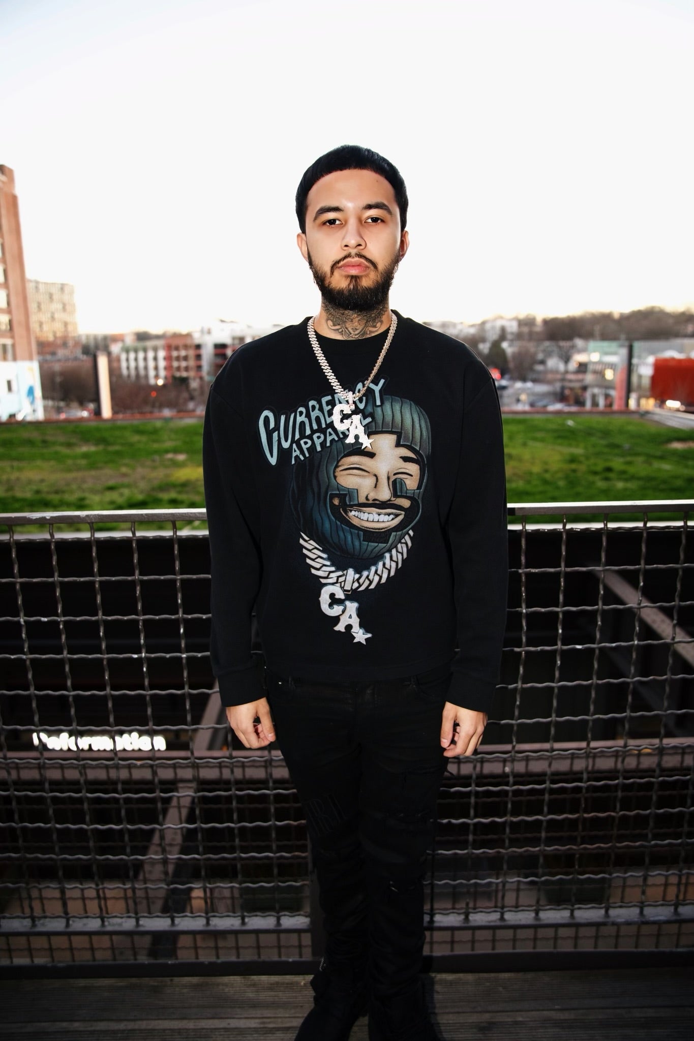 Face Of Money- Thermal Sweater