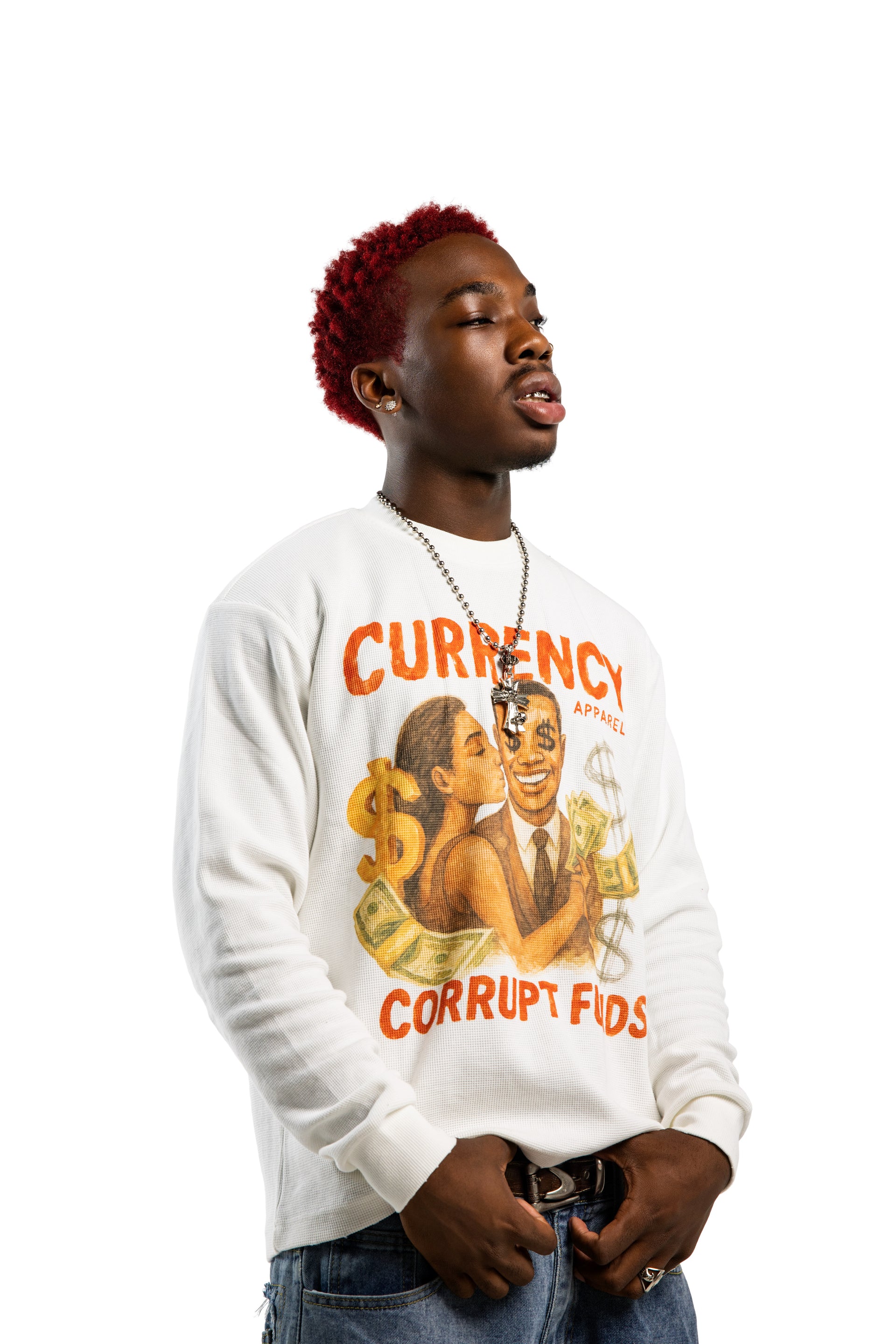 Corrupt Money & Fake Love- Sweater