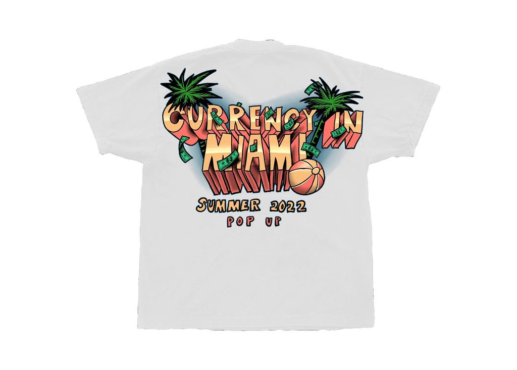 Currency In Miami- Pop Up Tee