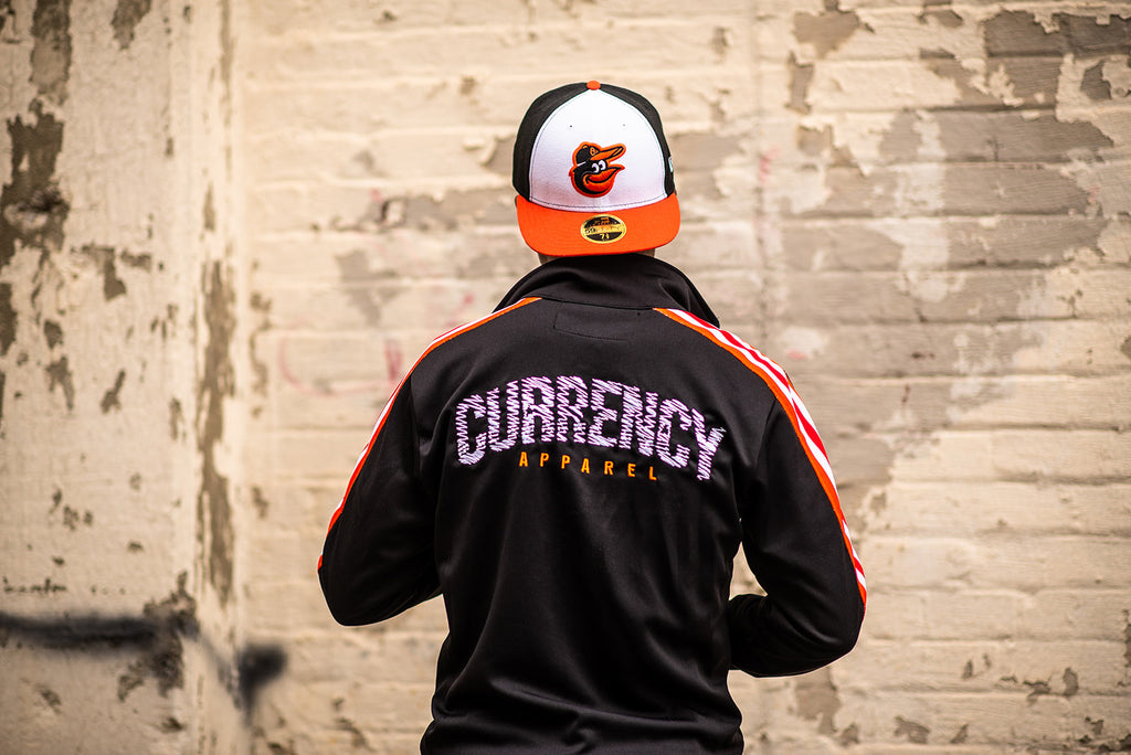 Royalty Tracksuit-Blk/Red/Orange