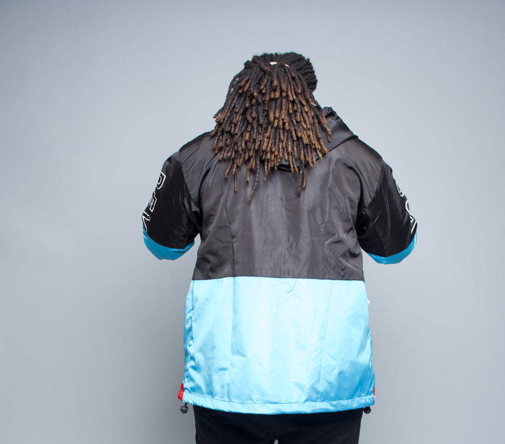 Stay Rich blk/blue/red- Windbreaker