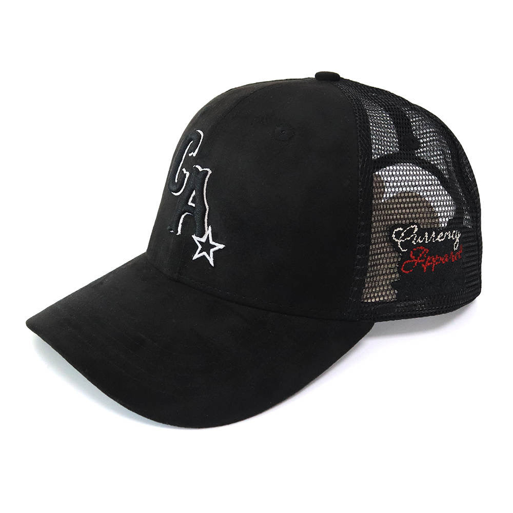 CA Trucker Hat- Black