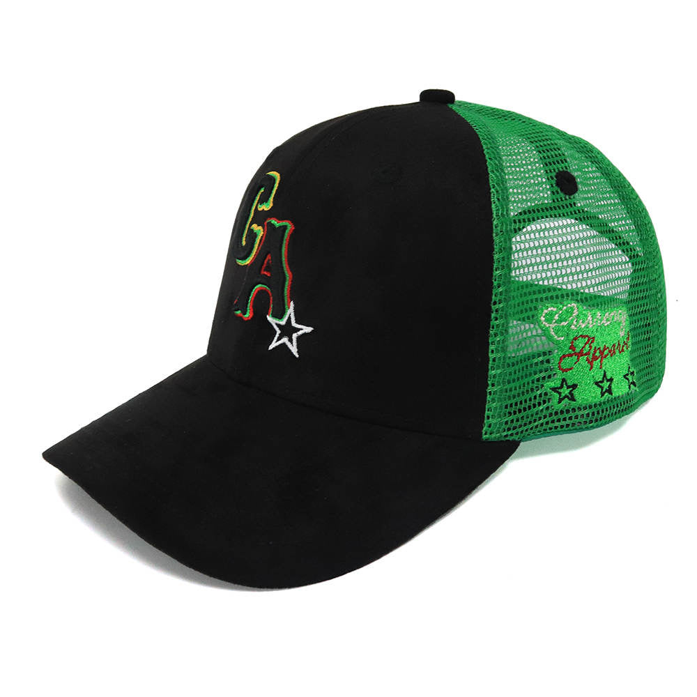 CA Trucker- Green/Blk/Red/Yellow