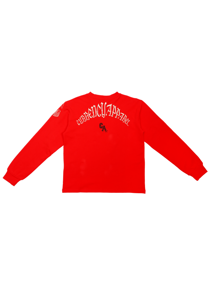 Evil Money- Sweater Red