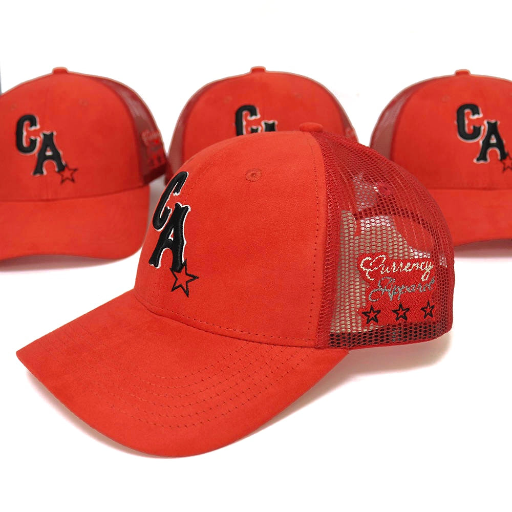 CA Trucker Hat-Red