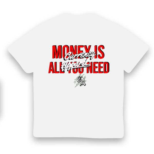 Money Is All You Need-Oversized Tee