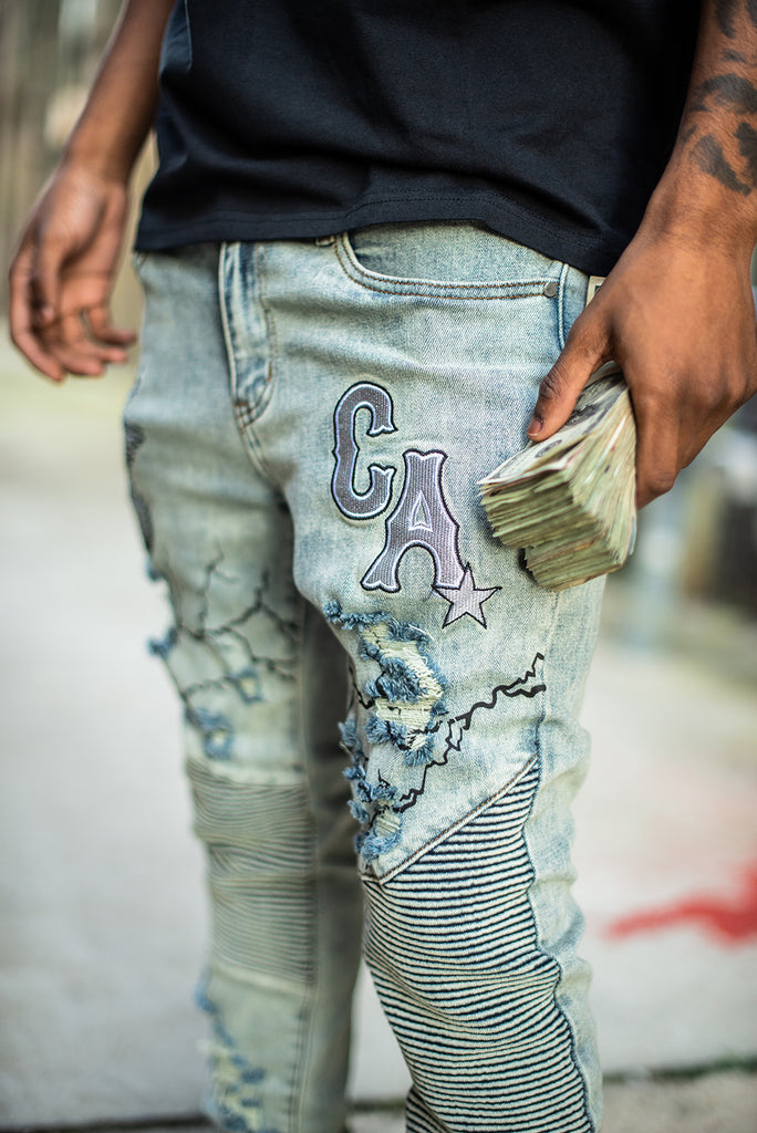 CA-Biker Jeans