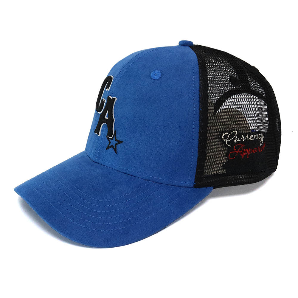 CA Trucker Hat- Blue