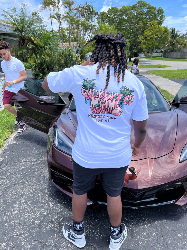 Currency In Miami- Pop Up Tee